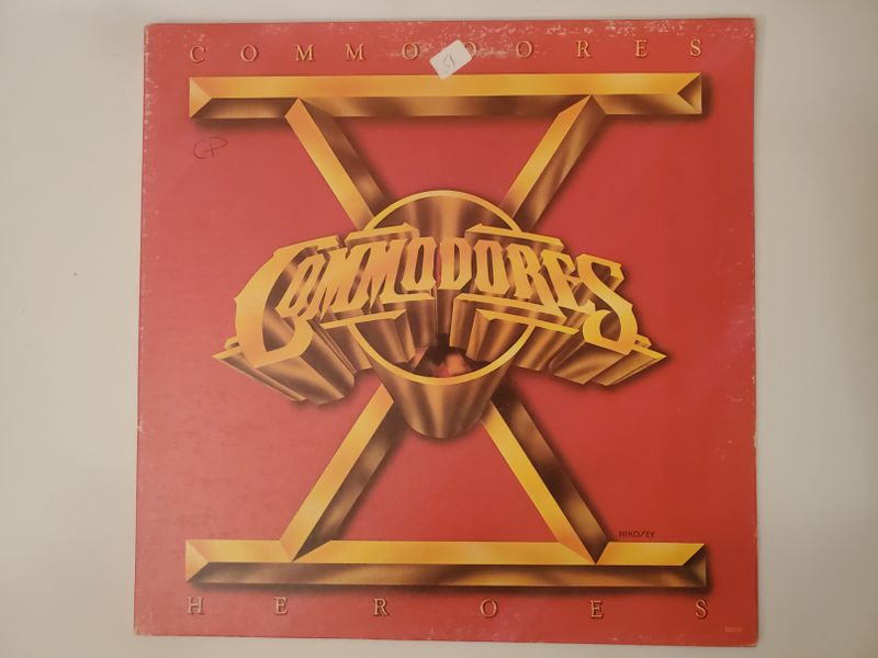 Commodores Heroes vinyl record